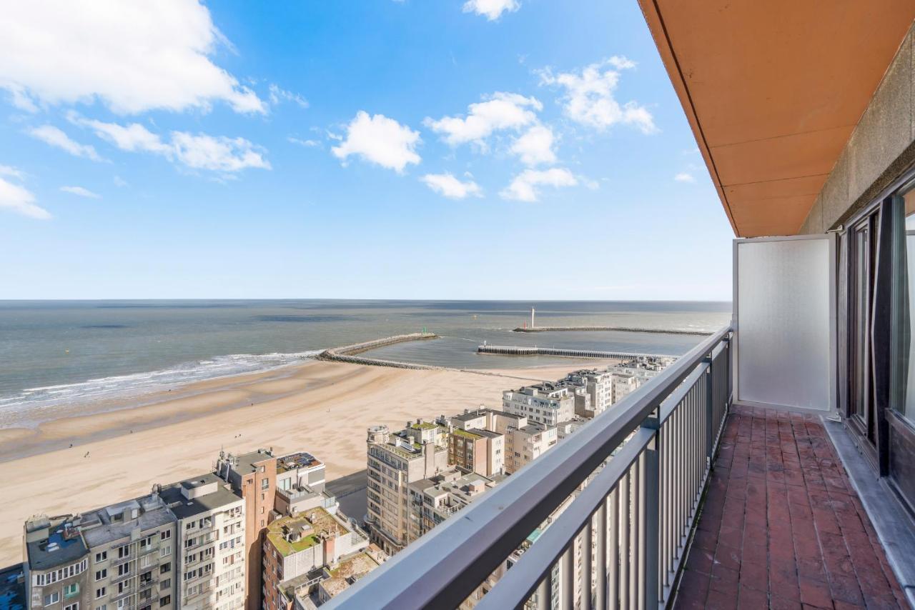 Skyline App 5P Met Prachtige Uitzichten & Terras Apartment Oostende Ngoại thất bức ảnh