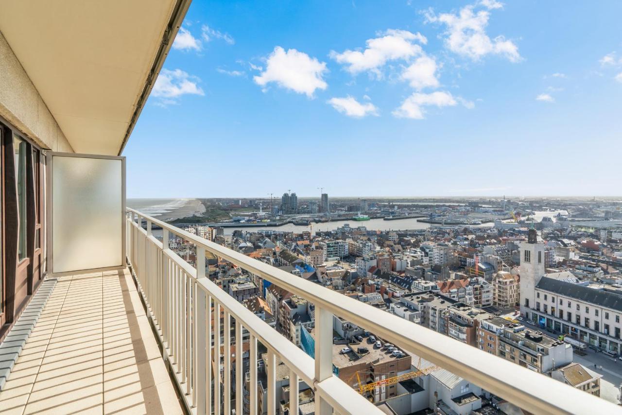 Skyline App 5P Met Prachtige Uitzichten & Terras Apartment Oostende Ngoại thất bức ảnh