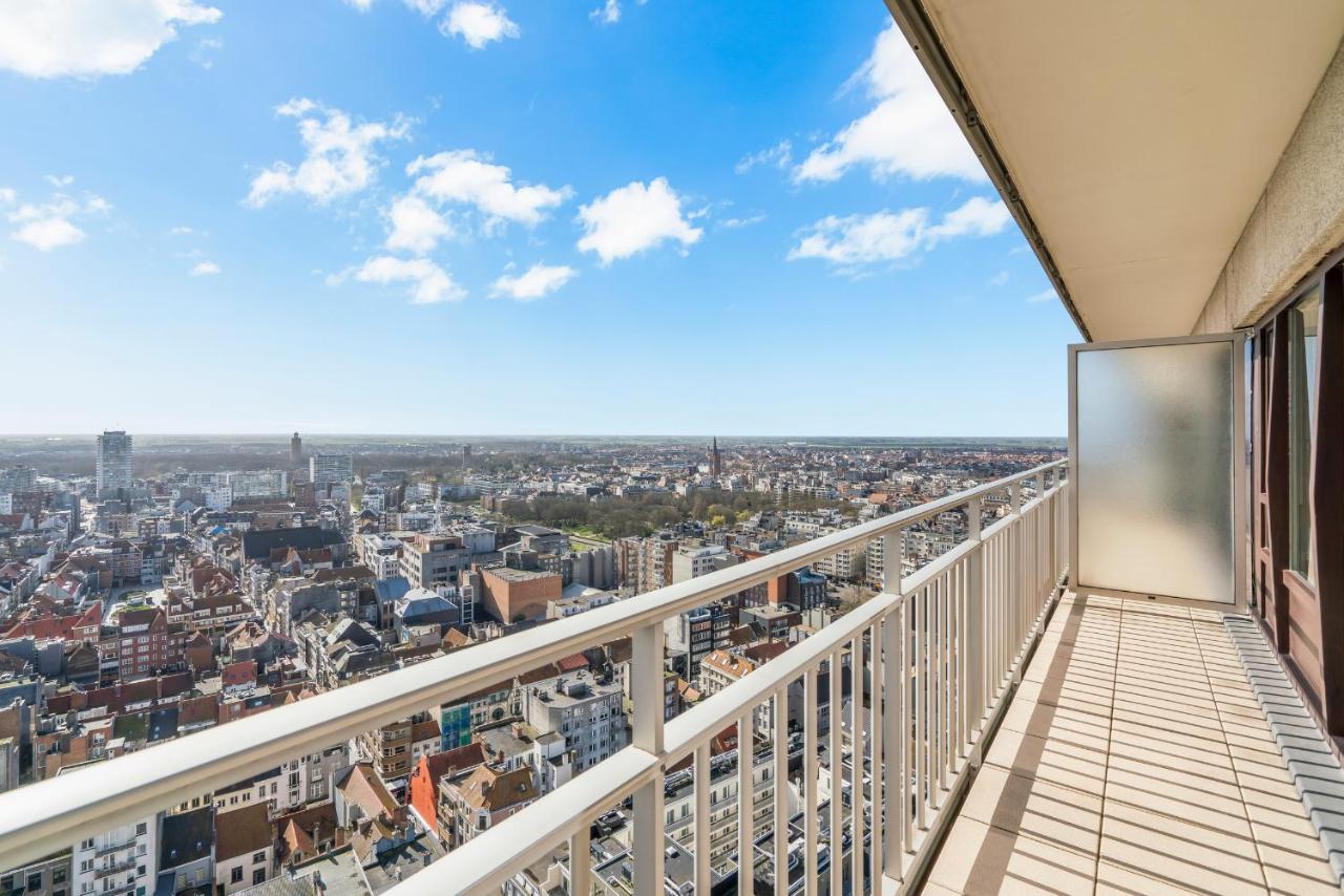 Skyline App 5P Met Prachtige Uitzichten & Terras Apartment Oostende Ngoại thất bức ảnh